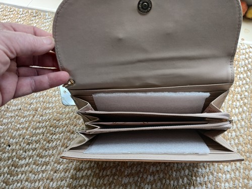 ✅ Andrew Marc New York Damen Leder Geldbörse Mini Hand Portemonnaie Braun ✅ - Bild 3 von 6