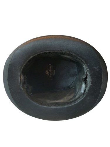 Schwarzer Klappzylinder Hut, antik Chapeau Claque deutsch, Seide, sehr selten - Picture 11 of 16