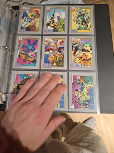 1992 Impel DC Comics Cosmic Trading Cards #1-171 missing 1 page NM - Bild 16 von 20