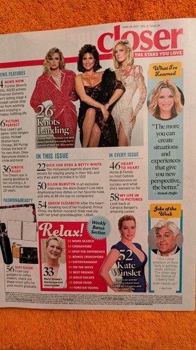 CLOSER Magazine, 5 Issues, June 21, 28, July 5, 19, 26, 2021, FREE SHIPPING! - Picture 7 of 21