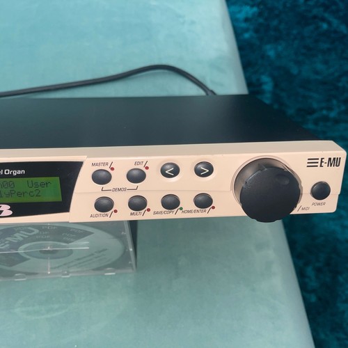 EMU-B3 Synthesizer in studiogepflegtem Zustand mit Manual Disk und Ausdruck - Bild 4 von 9