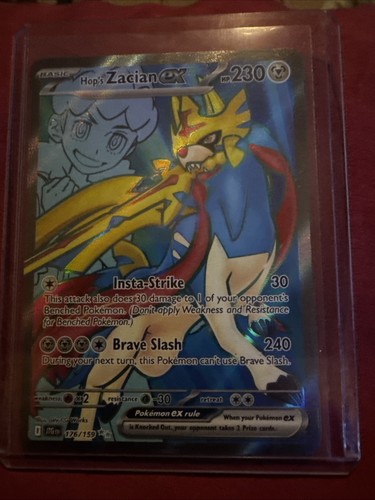 Pokemon Card - Hop's Zacian ex Journey Together 176/159 Ultra Rare - Bild 1 von 2