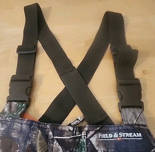Realtree Field And Stream Mens Camo Bib Overalls Insulated hydroProof XXL NWT - Picture 9 of 17
