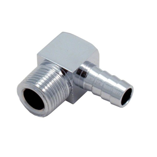 SPECTRE 5946 Fuel Ftg 3/8'Npt90Deg Chr - Bild 1 von 1