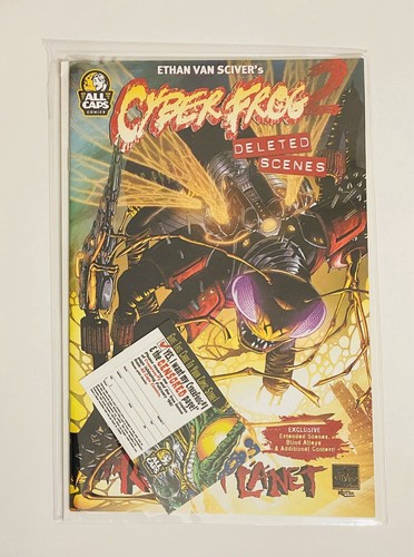 Cyberfrog BloodHoney Bundle w/ Perks Head Sketch Some Signed by Ethan Van Sciver - Picture 8 of 24