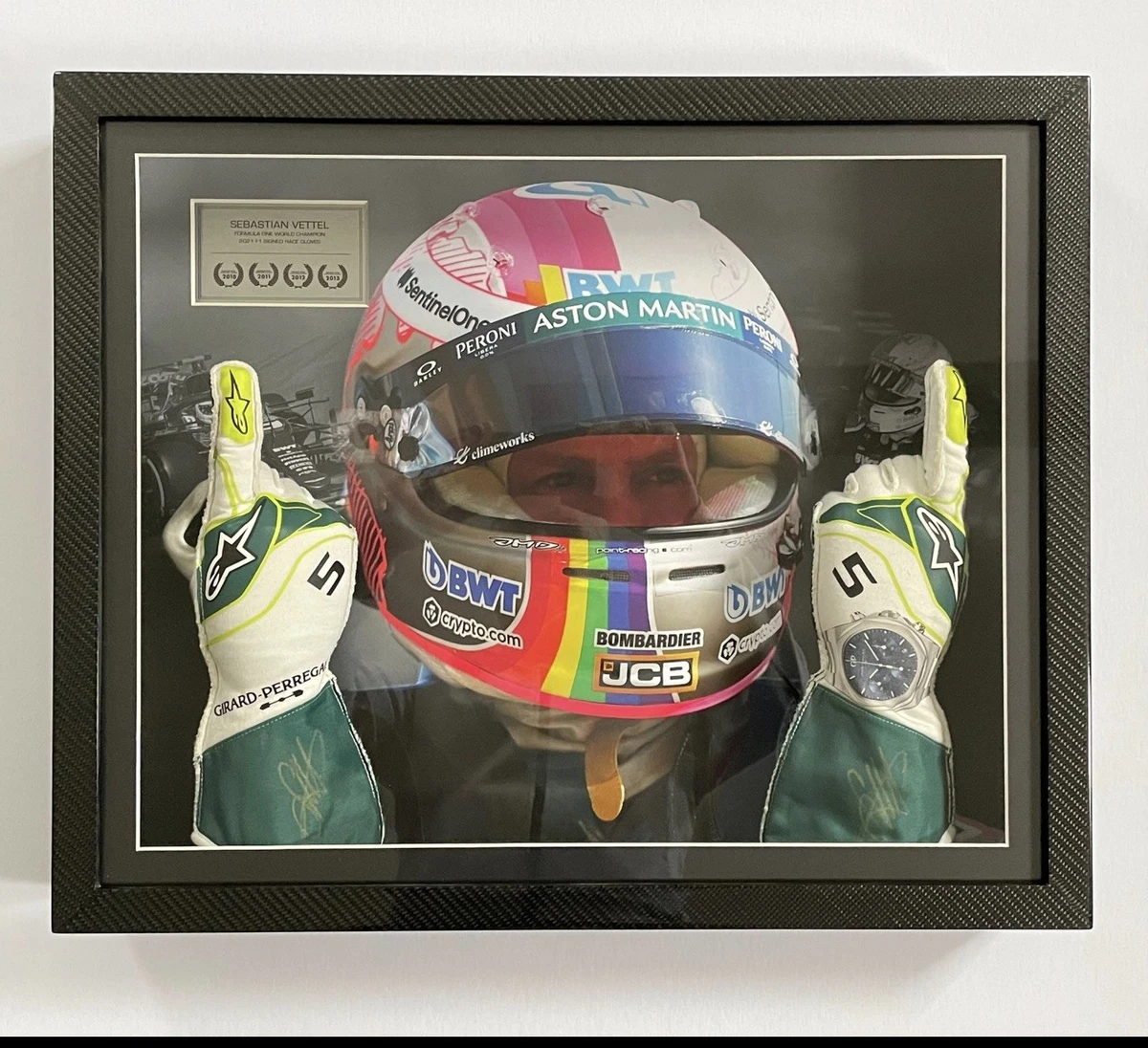 Sebastian Vettel Formula 1 Original Autographed Items for sale | eBay