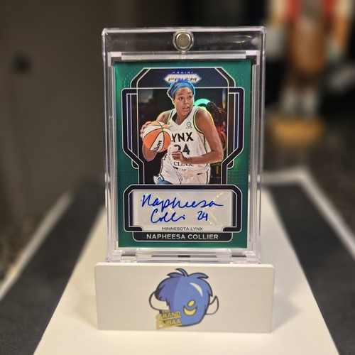 🔥🏀 NAPHEESHA COLLIER 🏀🔥 2022 Prizm WNBA - Signatures #SG-NCL Green Prizm 💚
