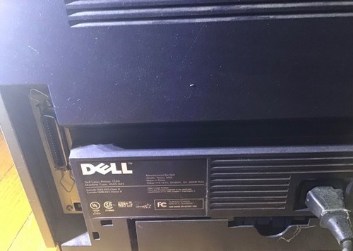 Dell 1700 Printer -For Parts -Powers On - Picture 3 of 4