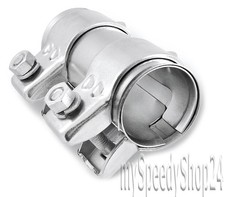 Doppelschelle Ø 55x125 mm Rohrverbinder Auspuffschelle Rohrschelle Abgasanlage