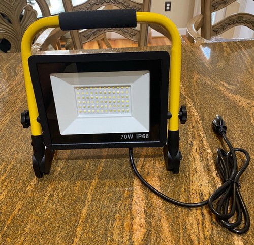 10000LM LED Arbeitsleuchte: Tragbare Arbeitsleuchte mit 5 Fuß Kabel - IP66 Wasserdicht Floo - Bild 2 von 8