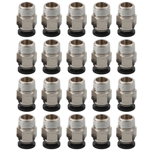 For M10 Straight Pneumatic Couplings 20 Pcs for Various For 3D Printers - Afbeelding 6 van 12