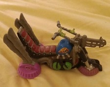 TMNT Teenage Mutant Ninja Turtles Psycho Cycle Motorcycle Bike Playmates 1990