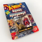 Vintage 1994 Toybiz Diecast X-Men Steel Mutants Professor X vs Magneto New