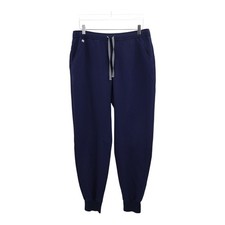 FIGS Men  s Tansen Jogger Scrub Pants Navy Blue Large Drawstring PO1365