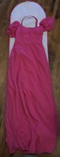 Azazie Barbie Women’s Formal Dress Hot Pink Custom Size- 37/30/44 Aprox Size 10