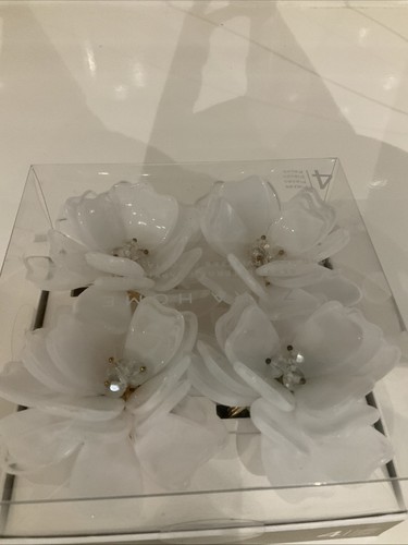 Zara Home Napkin Rings New And Sealed - Picture 3 of 7