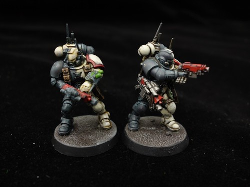 Warhammer 40K Space Marines - Primaris Infiltrators (bemalt)  - Bild 3 von 12