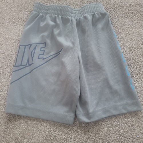 Boy’s Nike Grey/Blue Athletic Shorts Size 6 - Picture 2 of 4