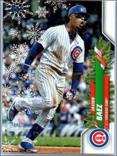 2020 Topps Holiday - Javier Báez #HW67