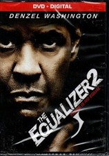 The Equalizer 2 (DVD + Digital Code, 2018) (Denzel Washington) NEW, sealed