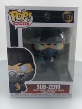 Funko POP! Games Mortal Kombat Sub-Zero Metallic #1057 Vinyl Figure DAMAGED