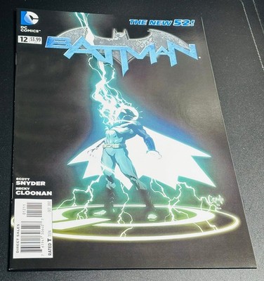 Batman #12 (2012) VF- DC Comics Court of Owls Epilogue Greg Capullo