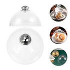  2 Pcs Dessert Serving Dome Transparent Cover Covers for Cake Stand