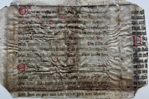 Rare Medieval Manuscript Fragment Recovered From A Binding, Germany , c. 1220 - Picture 3 of 4
