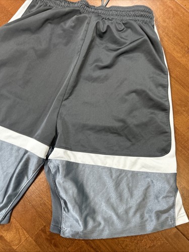 Pantalones Cortos de Baloncesto Jordan Para Hombre Talla Grande Brillante Deslumbramiento Brillo Plata Sedosa - Imagen 12 de 14