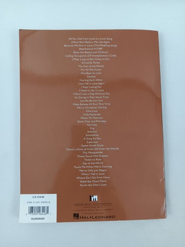 Carpenters Anthology Piano Vocal Guitar Songbook Hal Leonard - Picture 2 of 10