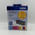Genuine Brother 3 Pack LC205CL XL Cyan Magenta Yellow Ink Cartridges Exp 07/2017
