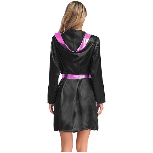 Mujeres Trajes Temáticos Fiesta Disfraz Festival Boxeo Bata Deporte Capa con Capucha - Imagen 75 de 93