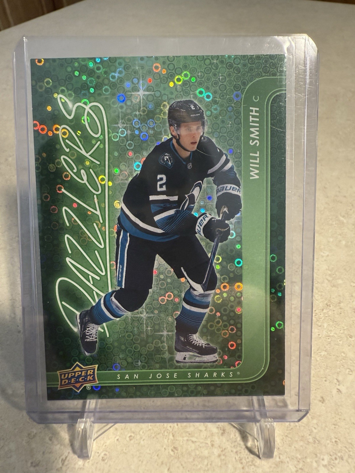 2024-25 Upper Deck Extended Series - Dazzlers Will Smith #DZ-140 Green (RC)