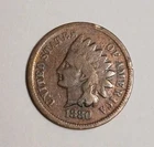 1880 INDIAN HEAD CENT GOOD 1C COPPER