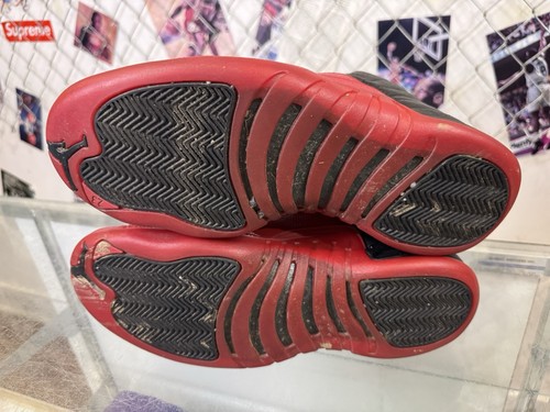 Nike Air Jordan 12 Retro Flu Game Red/Black 130690-002 Size 10.5 - Picture 8 of 9