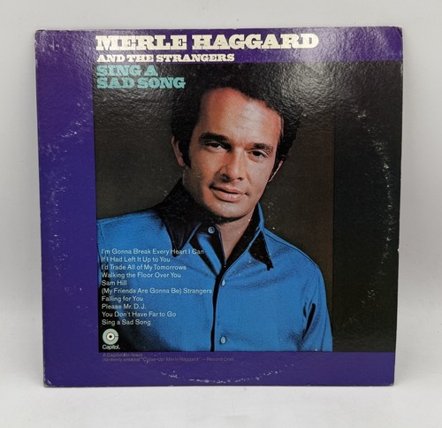 Merle Haggard And The Strangers ~ Sing A Sad Song ~ LP Vinyl Record - Imagen 2 de 15