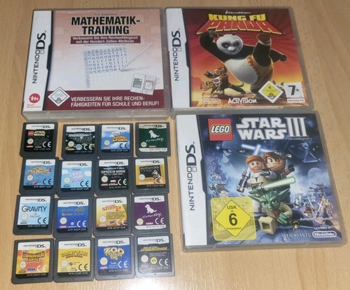 19 NINTENDO DS SPIELE NINTENDO SPIELE SAMMLUNG FÜR DS