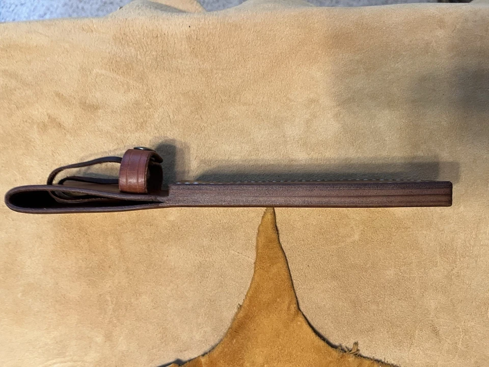 FUNDA CUCHILLO CUERO PESADO PUMA WHITE HUNTER 6377 MANO IZQUIERDA PERSONALIZADA **SIN CUCHILLO** Foto 3 de 4