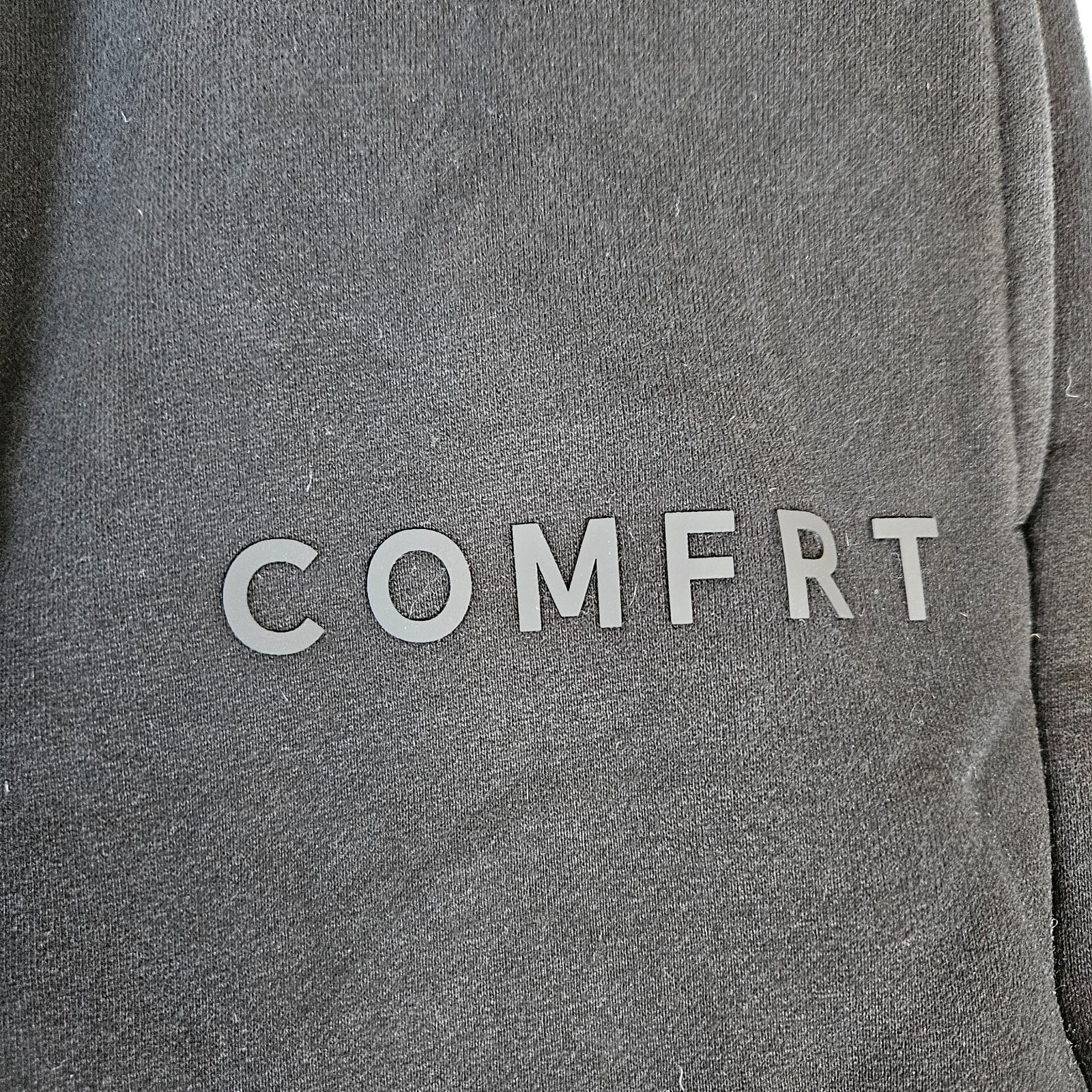 Comfrt Woman’s Black Onyx Sweatpants Size Medium Joggers Unisex Casual Comfort