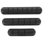  3 Pcs Desk Cord Organizer Reusable Cable Ties Clear Adhesive Organizing Buckle