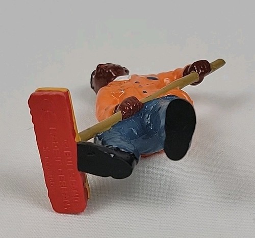 Vintage Bullyland / Bully Paar Arbeiter mit Schubbesen handbemalt Zug - Bild 14 von 15