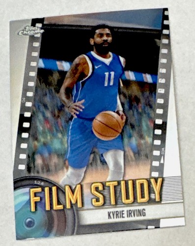 Kyrie Irving 2024-25 Topps Chrome Film Study Silver Refractor Parallel #FS-18