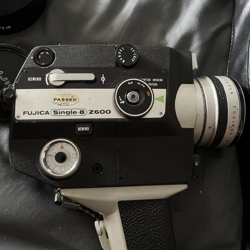 Fujica Single-8 Z700 8mm Film Camera with Fujinon Z 8-56mm f/1.8 Lens Japan - Picture 7 of 12