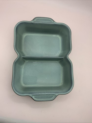 Denby Regency grün doppelseitig / Portion Servierschale 32 x 22 cm. So nützlich! - Bild 2 von 5