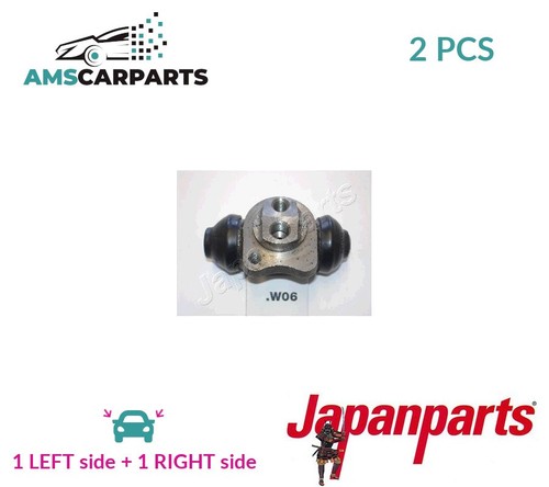 DRUM WHEEL BRAKE CYLINDER PAIR REAR CS-W06 JAPANPARTS 2PCS NEW OE REPLACEMENT