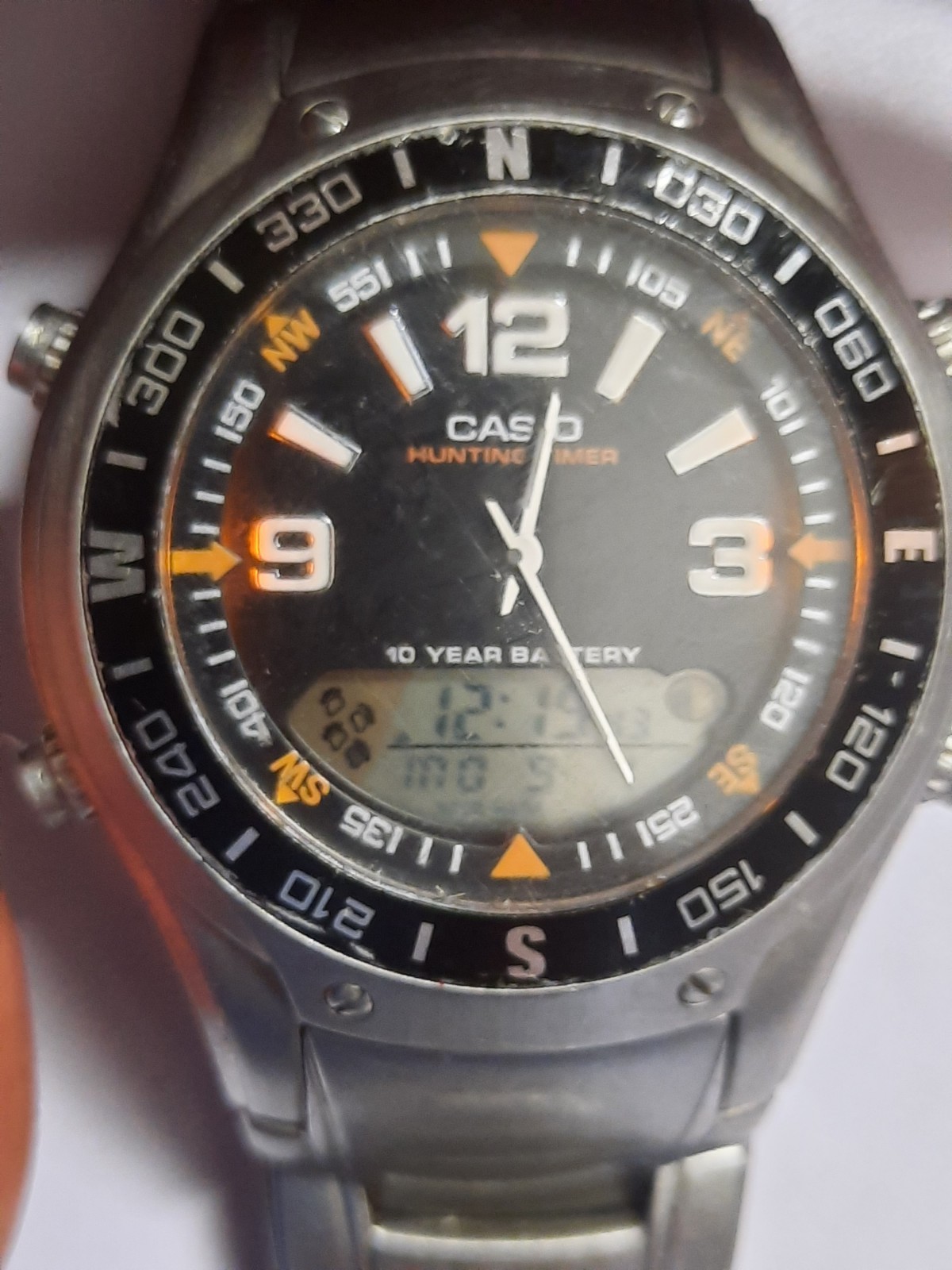 Casio Hunting Timer Watch Illuminator Backlight W… - image 8