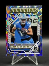 2025 Panini Donruss Football Amon Ra St Brown Dominators