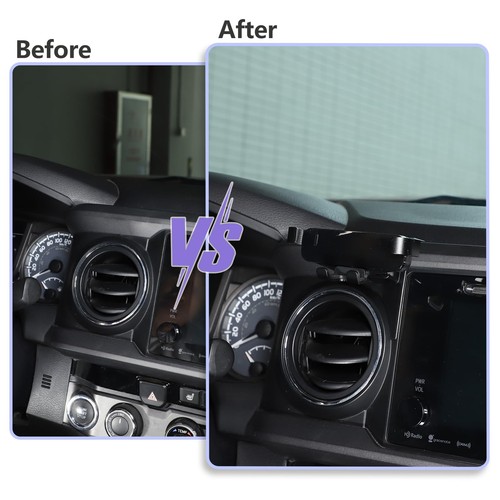 Car Phone Holder Compatible with Toyota Tacoma 2016 2017 2018 2019 2020 2021 ... - Picture 2 of 7