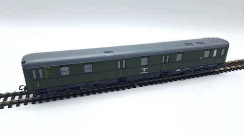 Liliput 1:87 H0 83802 Schürzenwagen Deutsche Reichspost (AC) - verde en embalaje original - Imagen 2 de 5