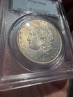 1882-CC PCGS MS63 Morgan Silver $1 Coin Lightly Toned BEAUTIFUL UNC MINT TONER
